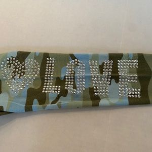 Justice camouflage tights